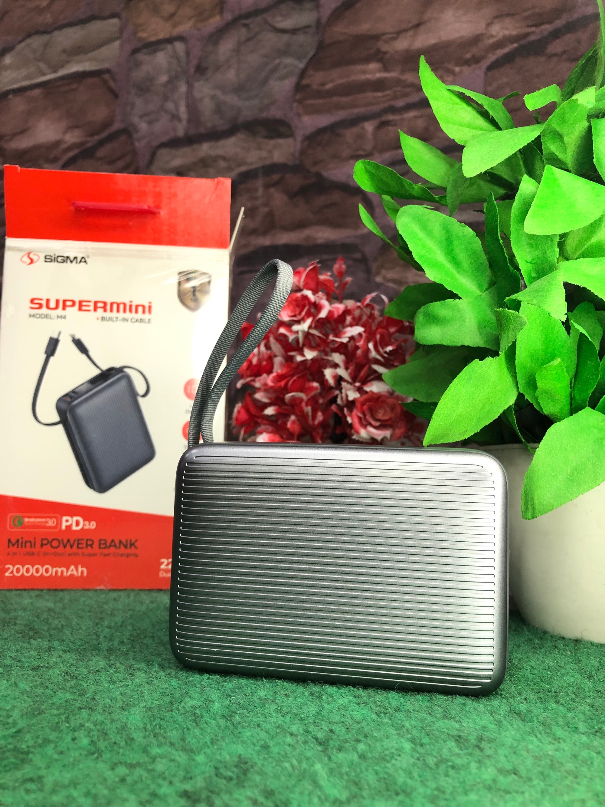 Sigma Super Mini M4 | 20000mAh Fast Charging Power Bank
